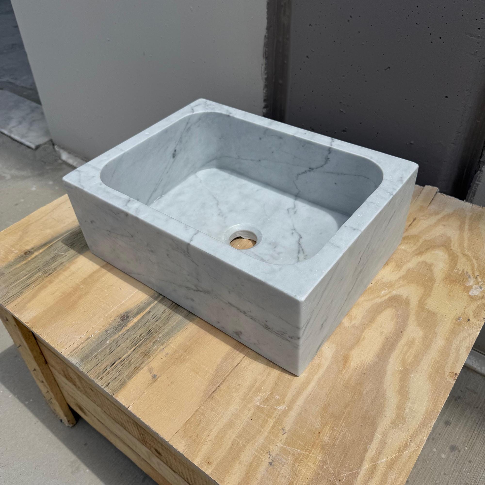 Custom luxury marble basin for modern interiors